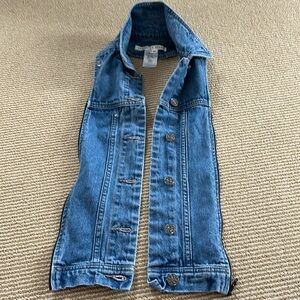 Veronica beard denim dickey insert